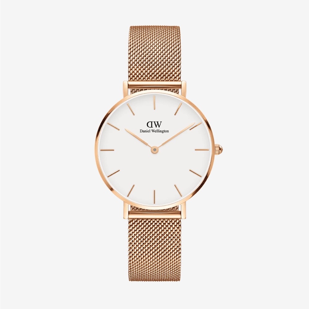 Daniel Wellington Petite Melrose watch - rose gold
